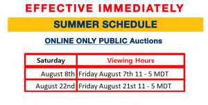Manheim Edmonton Summer Schedule